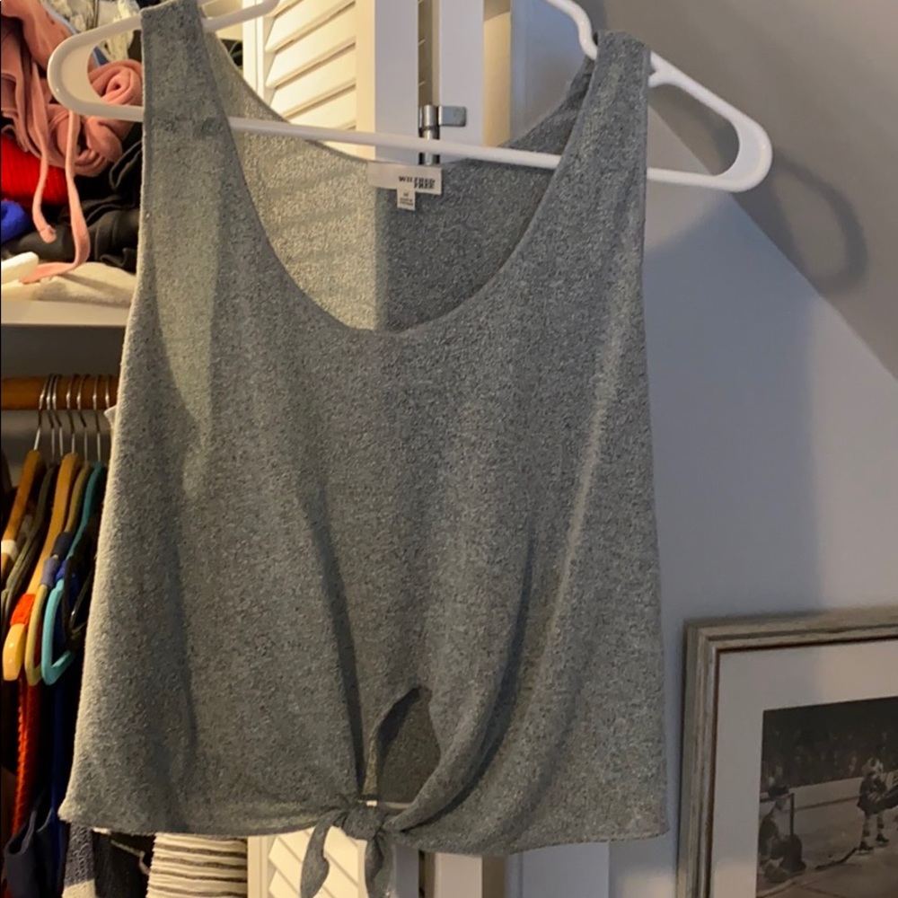 Wilfred knotted crop top